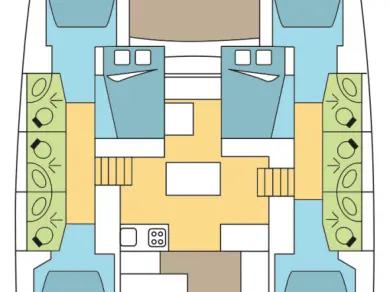 Lagoon Lagoon 50 jednotlivci a charterové společnosti v Parham Town