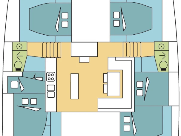 Lagoon Lagoon 52 F jednotlivci a charterové společnosti v Mai Khao