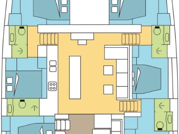 Pronajmout si Lagoon Lagoon 620 v Saint-Mandrier-sur-Mer