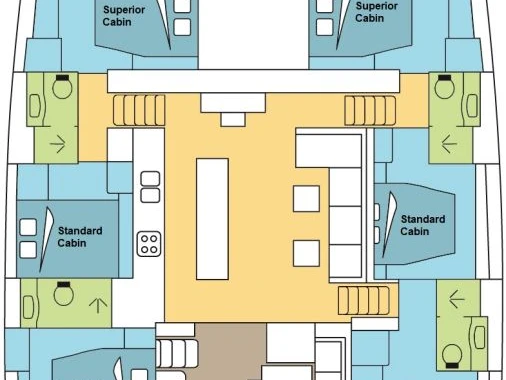 Pronájem jachty v Raiatea Island -Lagoon Lagoon 620 na Samboatu