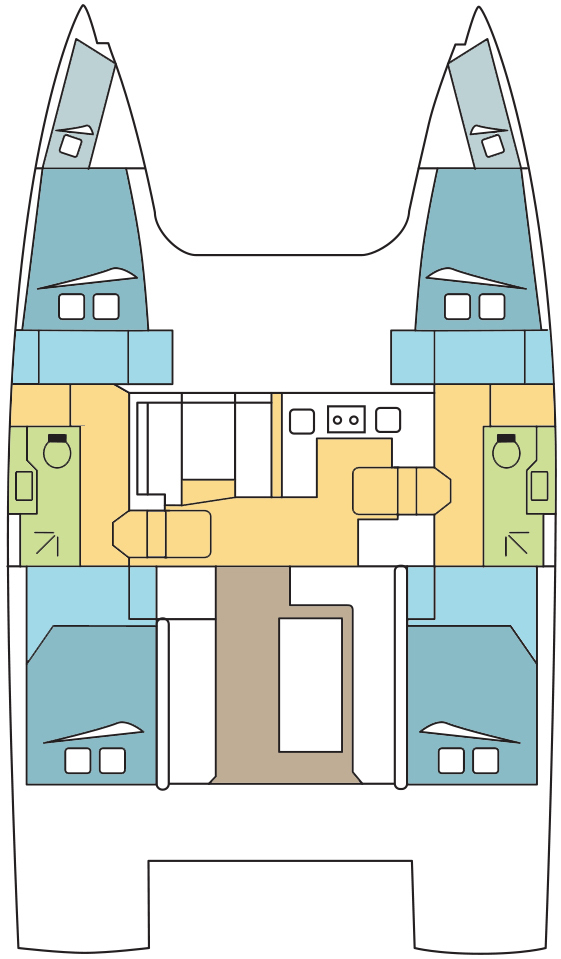 Pronajmout si Nautitech Nautitech 40 v Saint George's
