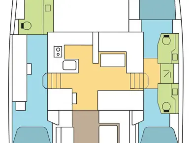 Pronájem lodi Nautitech Nautitech 46 Fly v Komolac na Samboatu