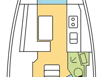 Pronajmout si Bénéteau Oceanis 38.1 v Zaton
