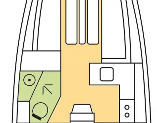 Pronajmout si Jeanneau Sun Odyssey 349 v Zaton