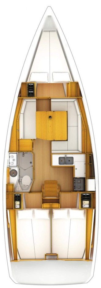 Pronajmout si Jeanneau Sun Odyssey 389 v Gouvia