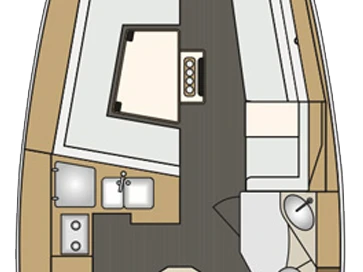 Pronájem lodi Elan Impression 40 v Biograd Na Moru na Samboatu