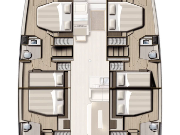 Pronájem lodi Bali Bali 4.8 v Kaštela na Samboatu