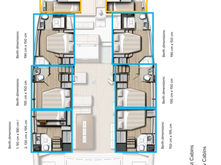 Pronajmout Katamarán se skipperem či ne Bali v Kaštela