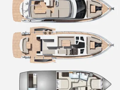 Pronájem Jachta v Kaštela -Galeon Galeon 500 Fly - 3 cab.