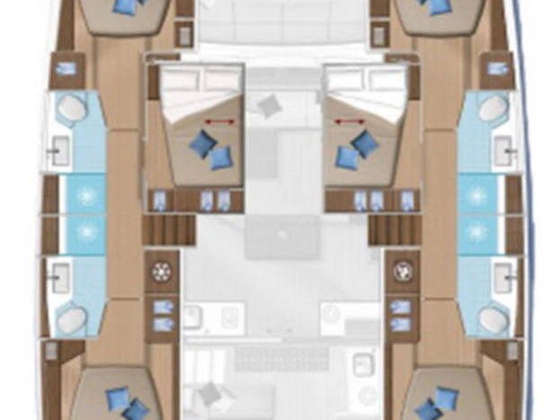 Pronájem Katamarán v Kaštela -Lagoon Lagoon 50