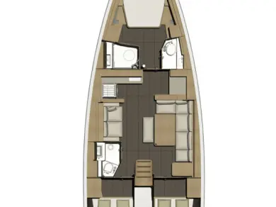 Dufour Dufour 460 Grand Large jednotlivci a charterové společnosti v Primošten 