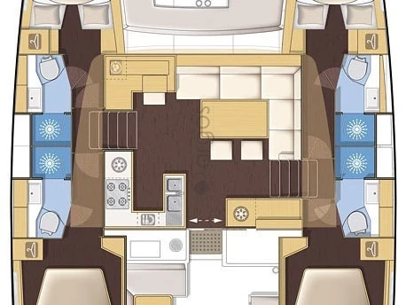 Lagoon Lagoon 450 F jednotlivci a charterové společnosti v Lavrio