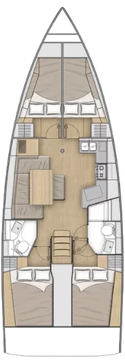 Pronájem lodi Paros (ostrov) lákavé ceny Oceanis 40.1