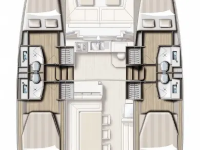 Pronájem Katamarán Bali s licencí