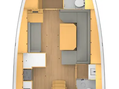 Pronájem Plachetnice v Paros (ostrov) -Bavaria Bavaria C42