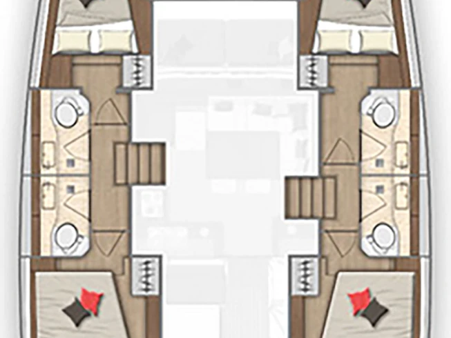 Pronajmout Katamarán se skipperem či ne Lagoon v Gouvia