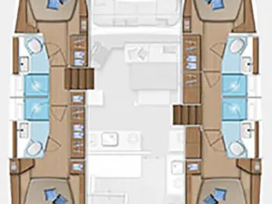 Pronajmout Katamarán se skipperem či ne Lagoon v Alimos