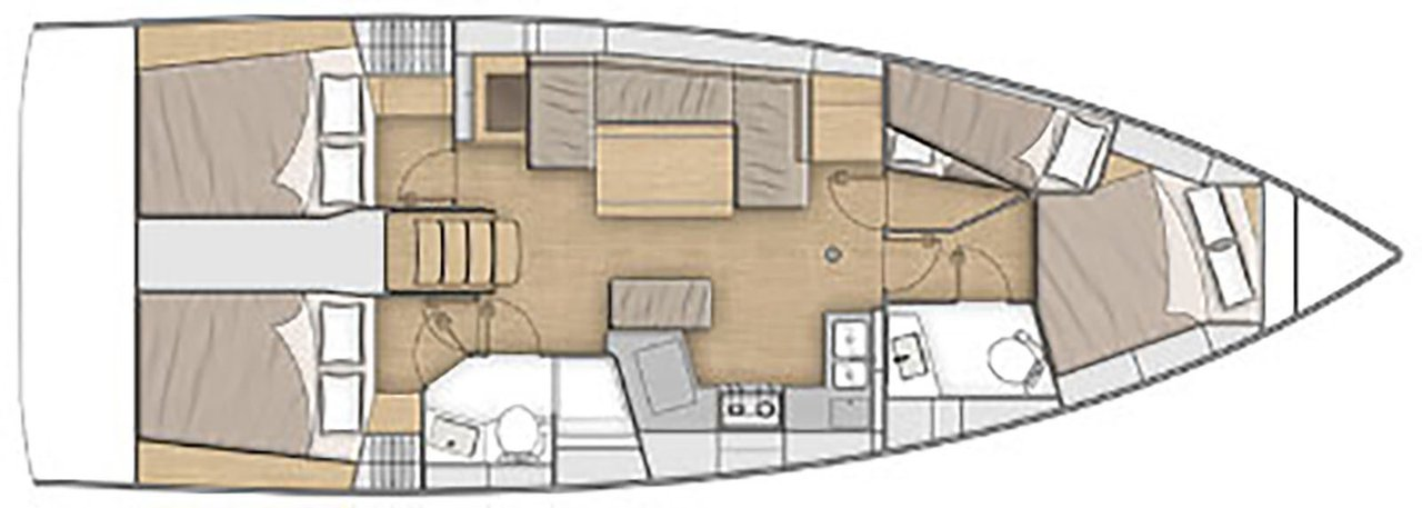 Pronájem lodi Bénéteau Oceanis 40.1 v Bormes-les-Mimosas na Samboatu