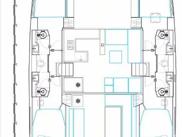 Pronajmout si Nautitech Nautitech 46 Fly v Marmaris
