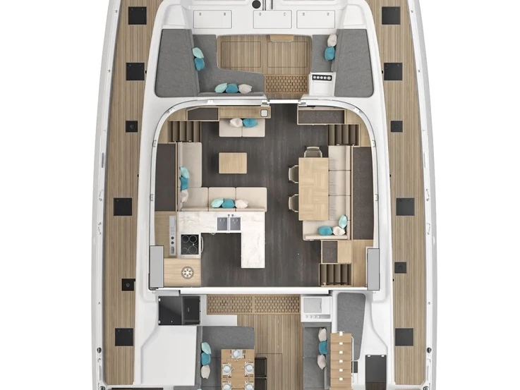 Pronájem lodi Castellammare di Stabia lákavé ceny Lagoon 60