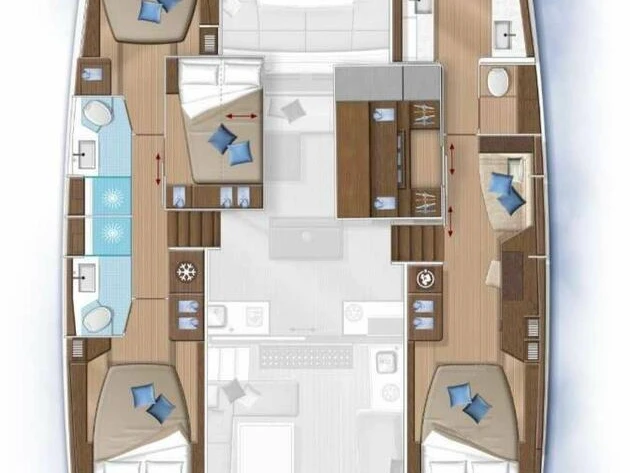 Pronájem jachty v Road Town -Lagoon Lagoon 50 na Samboatu