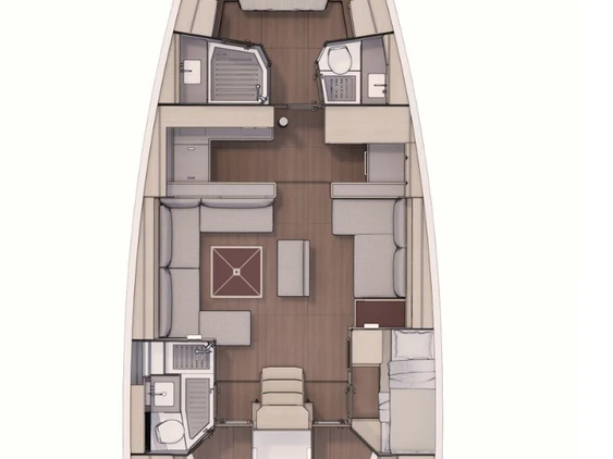 Pronájem Plachetnice v Road Town -Dufour Dufour 530