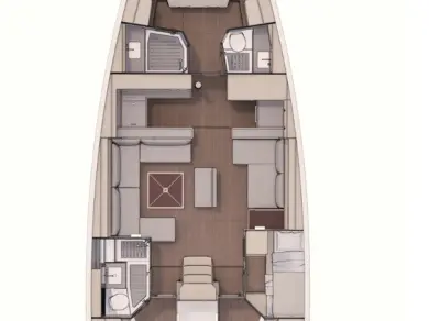 Pronájem Plachetnice v Road Town -Dufour Dufour 530
