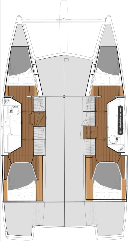 Pronájem Katamarán v Frenchtown -Fountaine Pajot Lucia 40