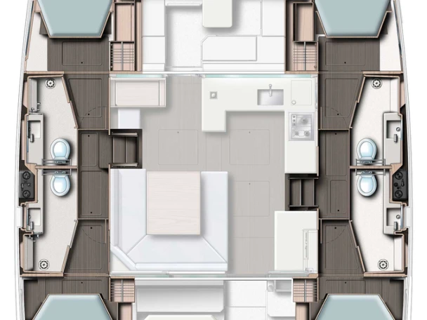 Pronajmout si Leopard Catamarans / Robertson & Caine Leopard 45 v Belize City