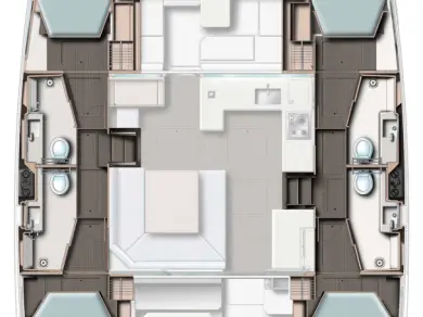 Pronajmout si Leopard Catamarans / Robertson & Caine Leopard 45 v Belize City