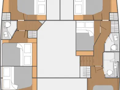 Pronajmout si Fountaine Pajot Saba 50 v Eden Island