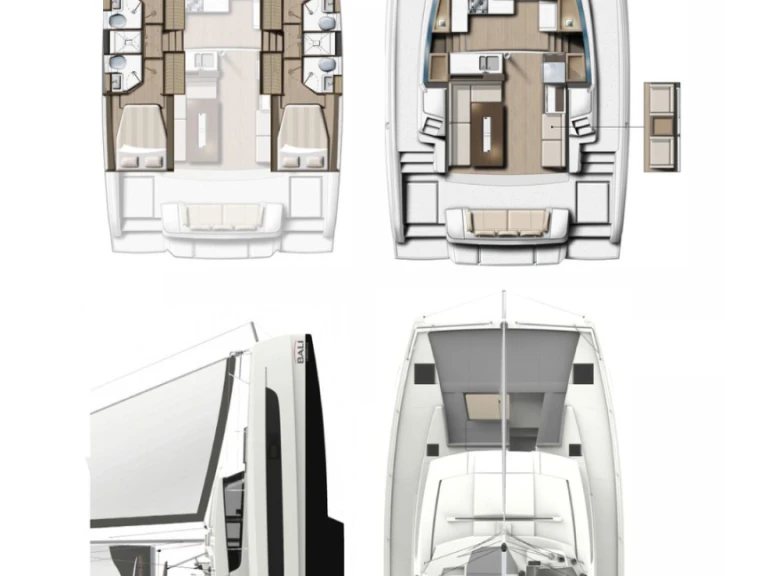 Pronájem lodi Marmaris lákavé ceny Bali 4.2