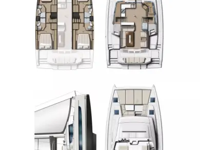 Pronájem lodi Bali Bali 4.4 v Marmaris na Samboatu