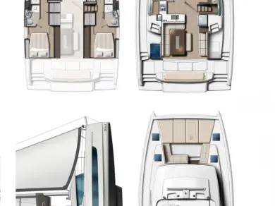Pronajmout Katamarán se skipperem či ne Bali v Marmaris