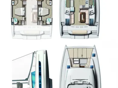 Katamarán k pronájmu v Marmaris za nejlepší cenu