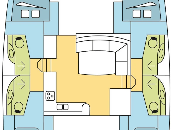 Katamarán k pronájmu v Tribunj za nejlepší cenu