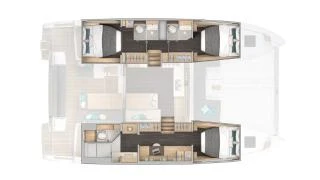 Pronájem lodi Lagoon Lagoon 43 v Rogoznica na Samboatu