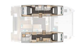 Pronájem lodi Lagoon Lagoon 43 v Rogoznica na Samboatu