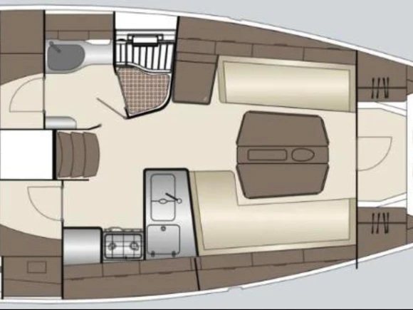 Pronájem lodi Punat lákavé ceny Dehler 38 SQ