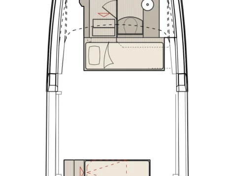 Pronájem lodi Sukošan lákavé ceny Saxdor 400 GTO