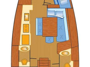 Pronájem jachty v Heiligenhafen -Bénéteau Oceanis 43 na Samboatu