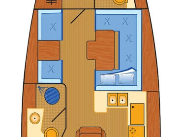 Jeanneau Sun Odyssey 409 jednotlivci a charterové společnosti v Flensburg