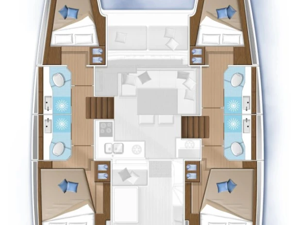 Pronájem lodi Lagoon Lagoon 40 v Paraty na Samboatu