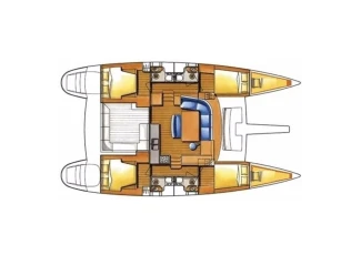 Pronajmout Katamarán se skipperem či ne Lagoon v Pomer