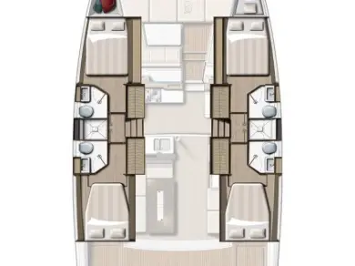 Pronájem lodi Bali Bali 4.2 v Mai Khao na Samboatu