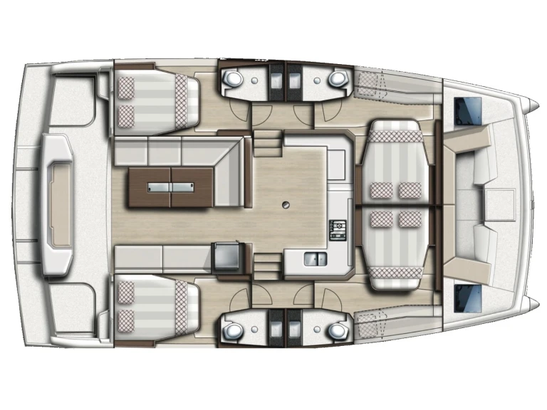 Pronájem Katamarán Bali s licencí