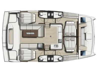 Pronájem Katamarán Bali s licencí