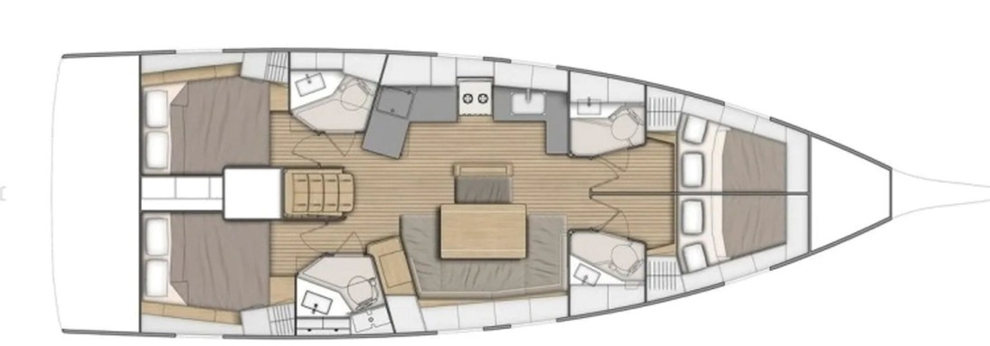 Bénéteau Oceanis 46.1 jednotlivci a charterové společnosti v Göcek 