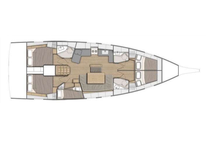 Pronajmout si Bénéteau Oceanis 46.1 v Göcek 