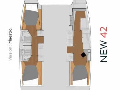 Pronájem jachty v Road Town -Fountaine Pajot Astrea 42 na Samboatu